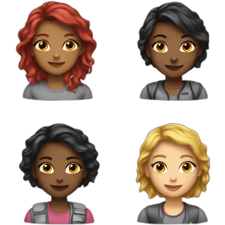 girls crew emoji