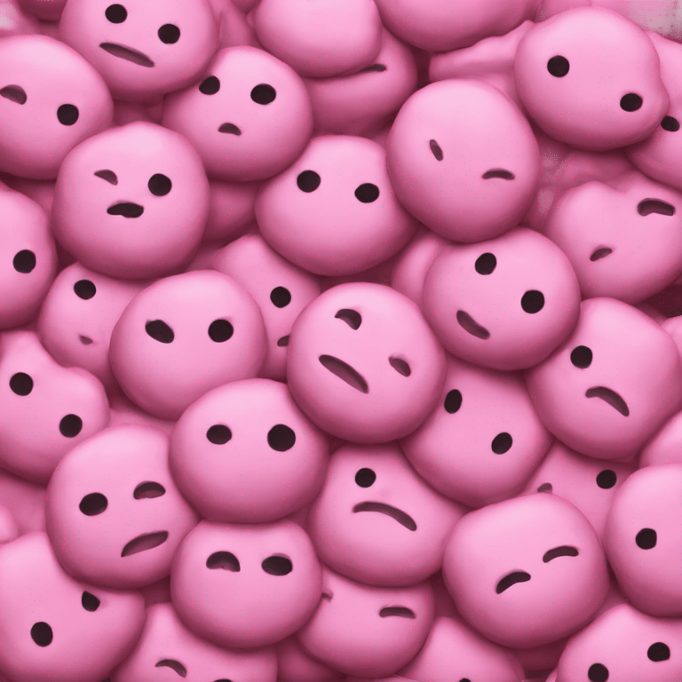 aesthetic and pink poop emoji