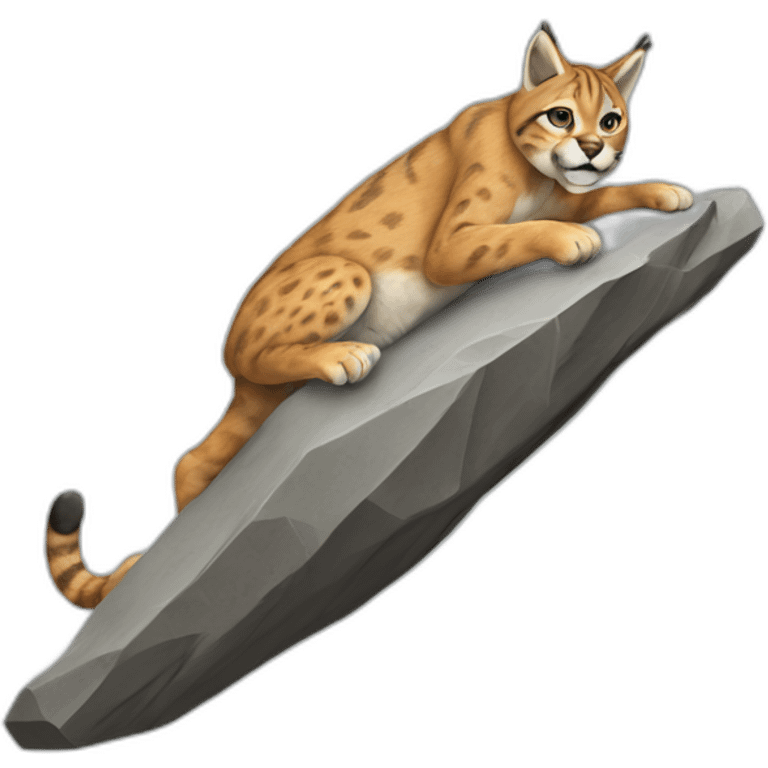 bouldering bobcat emoji