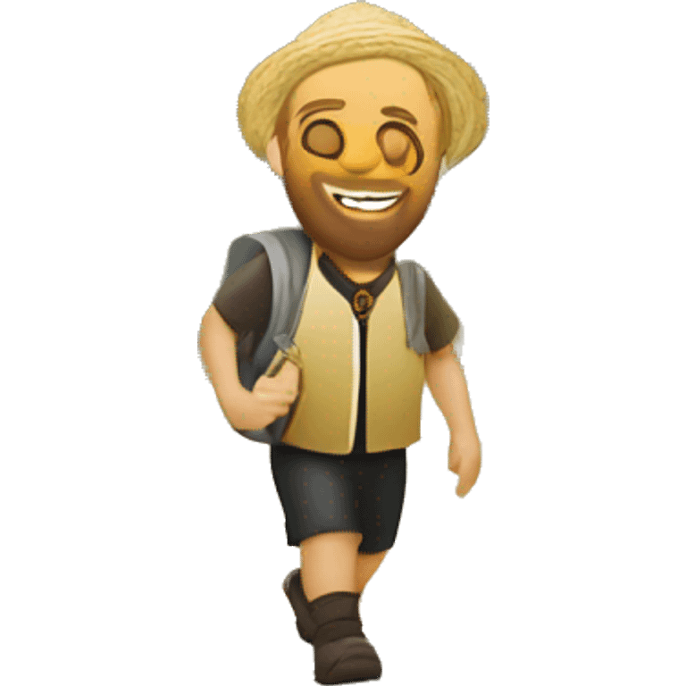 Concha camino De Santiago  emoji