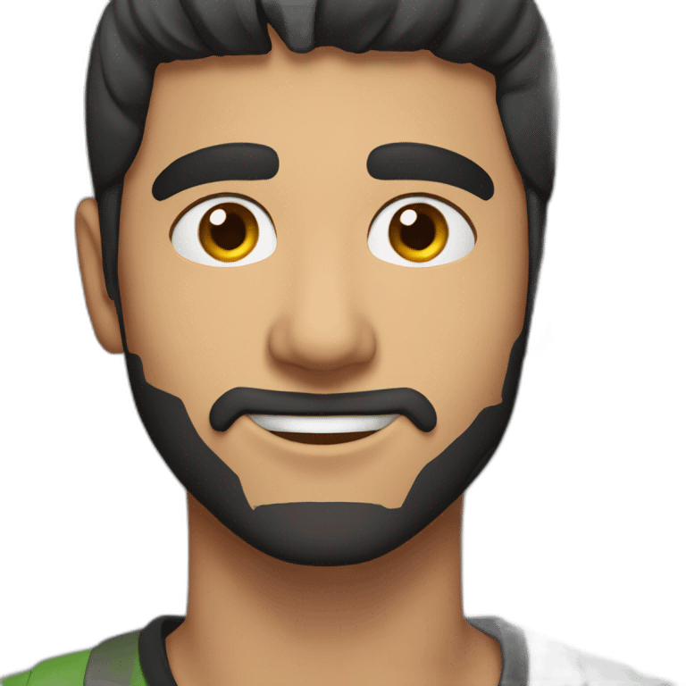 20yo-middle eastern man (white skin) -black-hair-with-a-macbook emoji