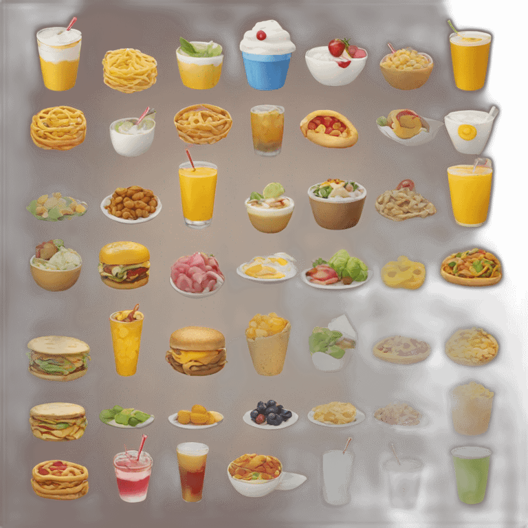 food & beverage emoji