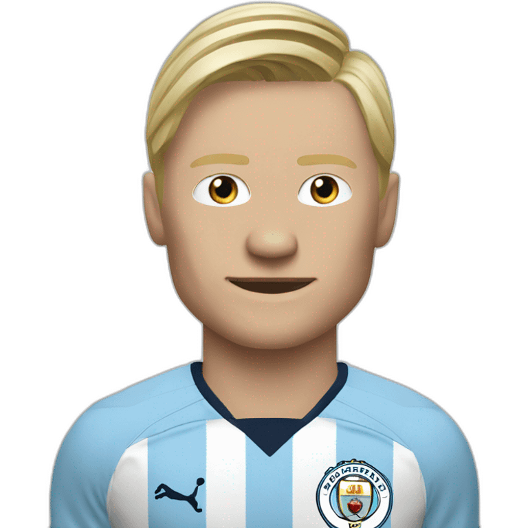 Erland haaland Man City footballer emoji