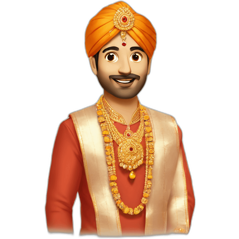 Wedding pandit ji emoji