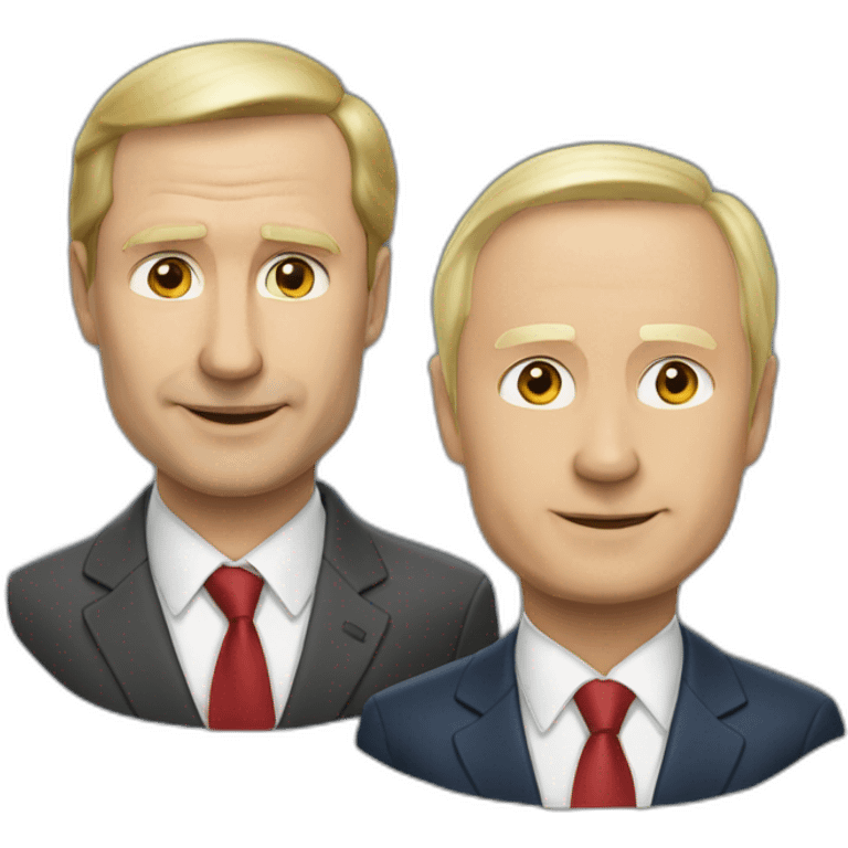 Путин и Лукашенко emoji