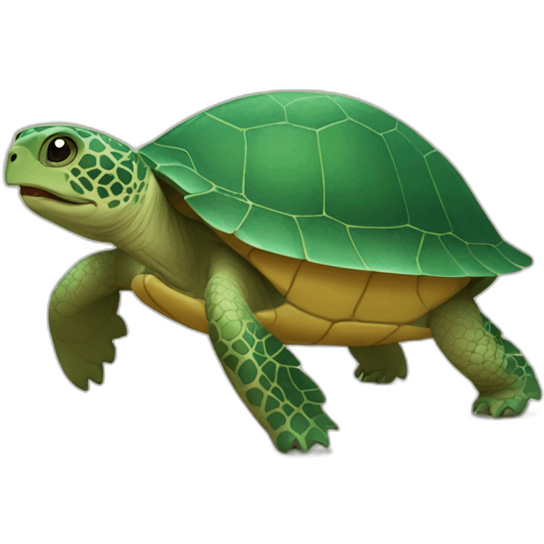 Ourson tortue emoji