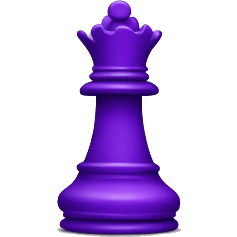 purple chess piece pawn emoji