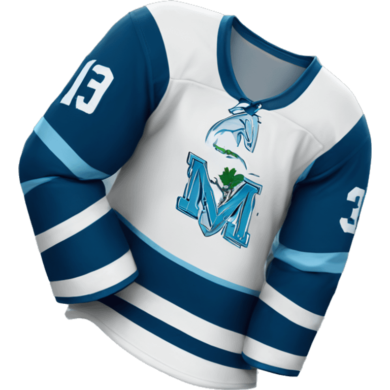 University of Maine hockey Jersey  emoji