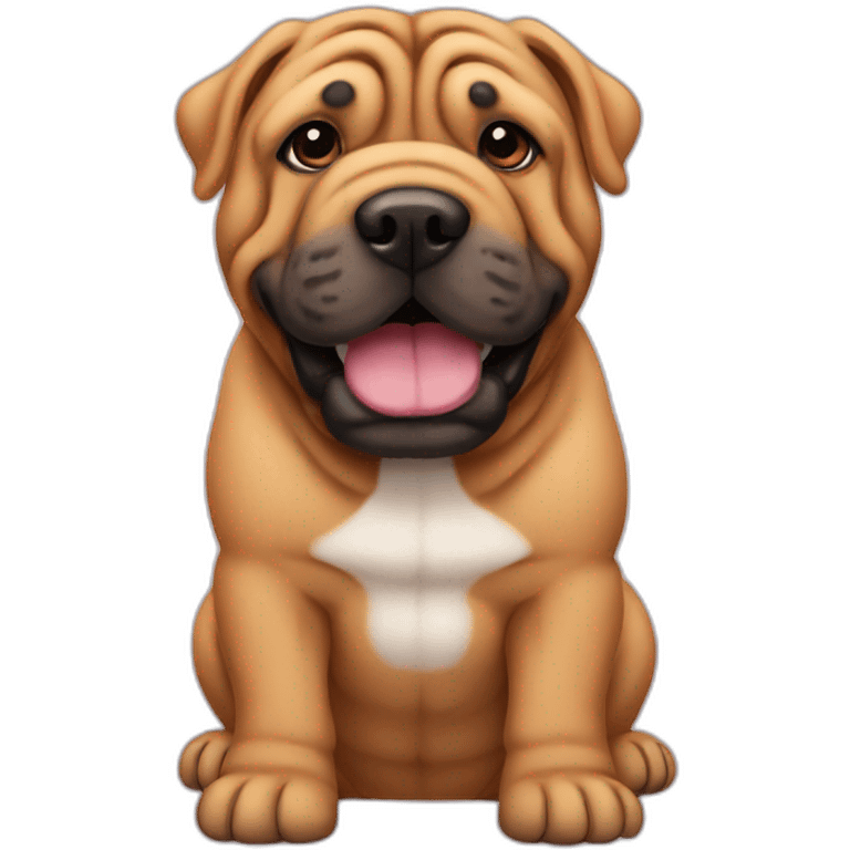 Sharpei emoji