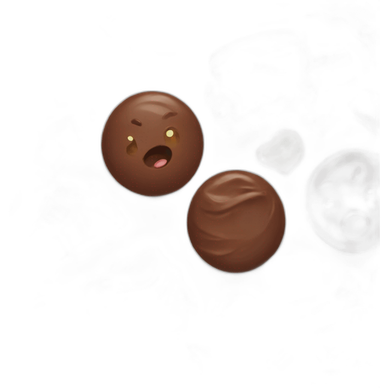 🤭🍫 emoji