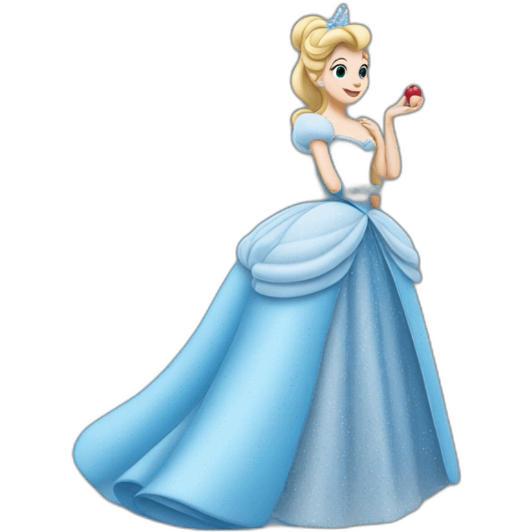 Souris cendrillon emoji