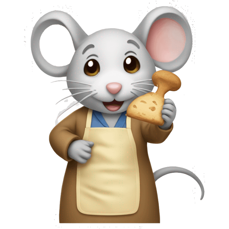 mouse baking emoji