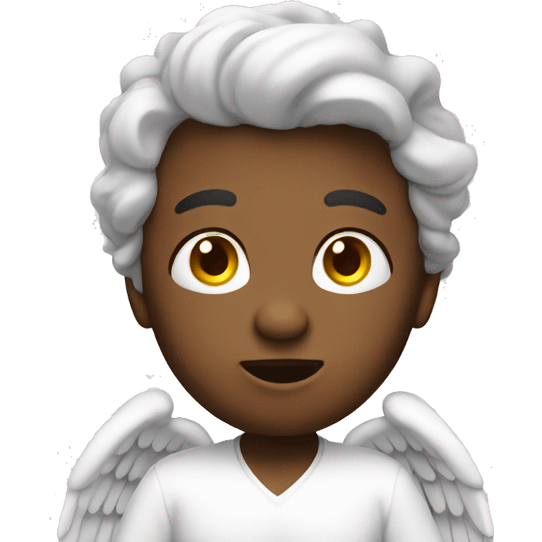 angel speaking emoji