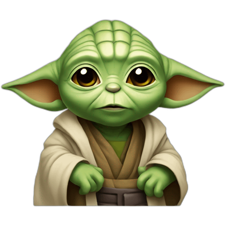 cute yoda emoji