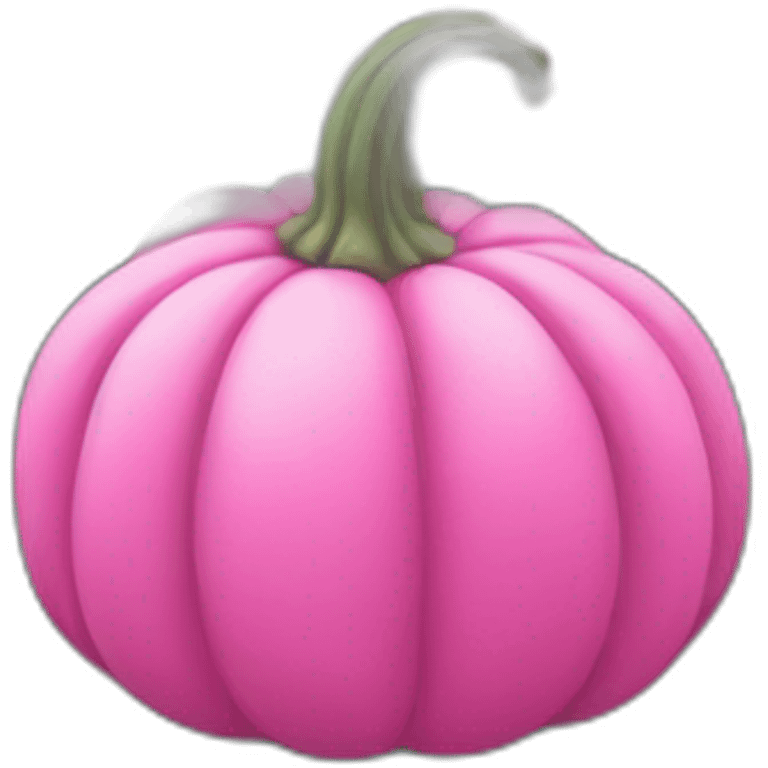 pink pumpkin emoji