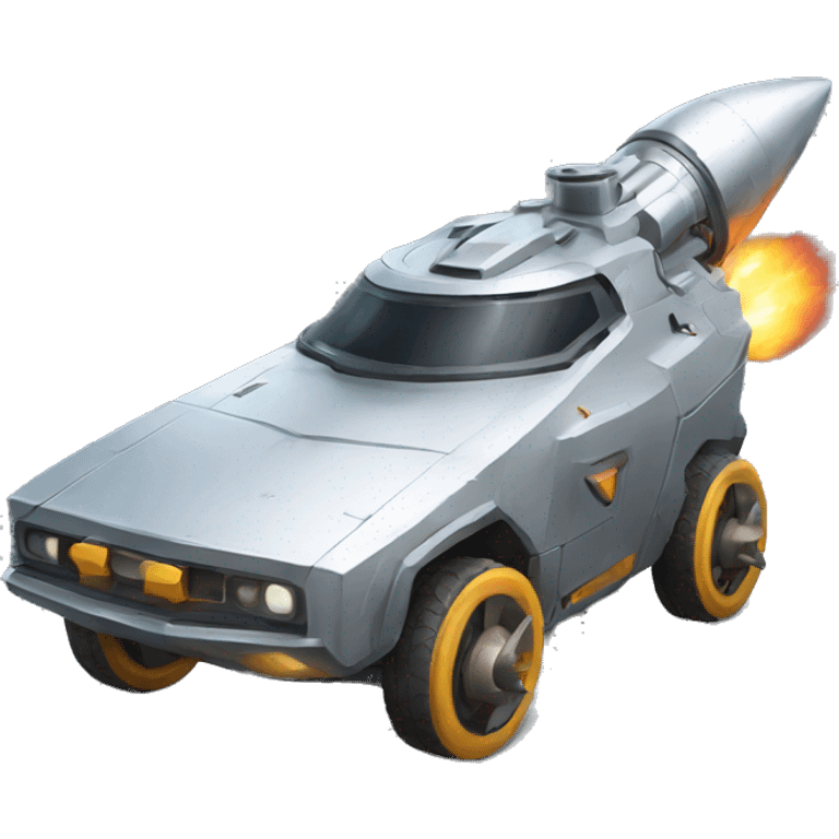 rocket powered battle car emoji