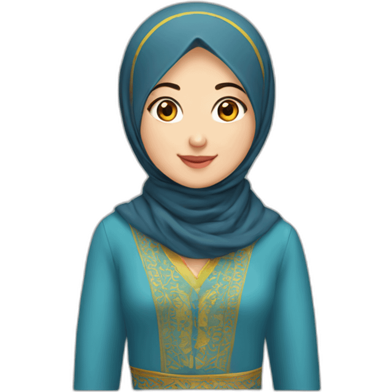 uyghur turkish girl emoji