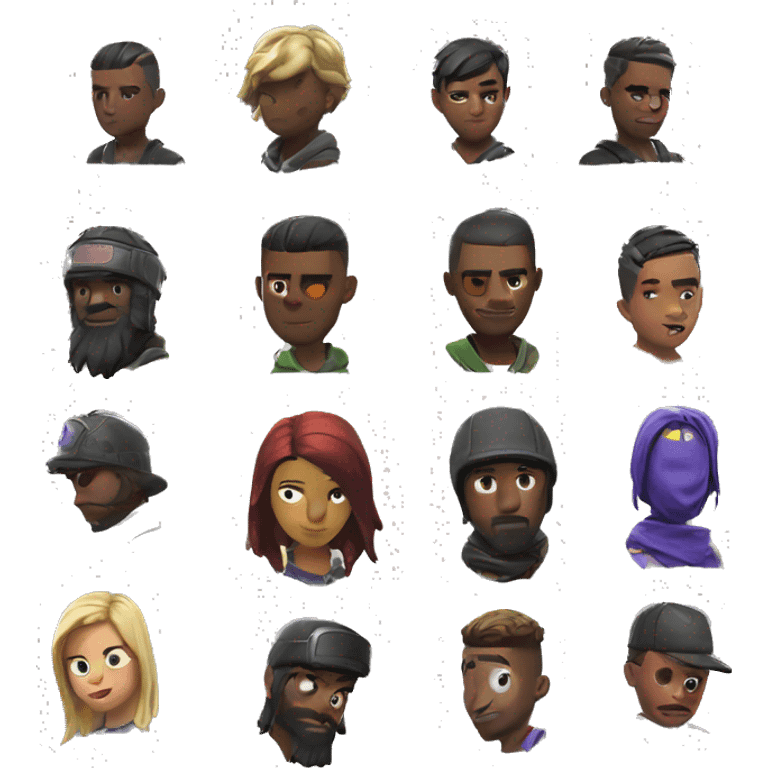 Fortnite battle royale emoji