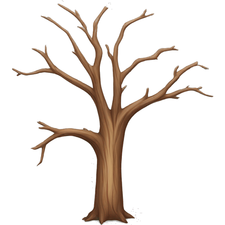 Dry tree emoji