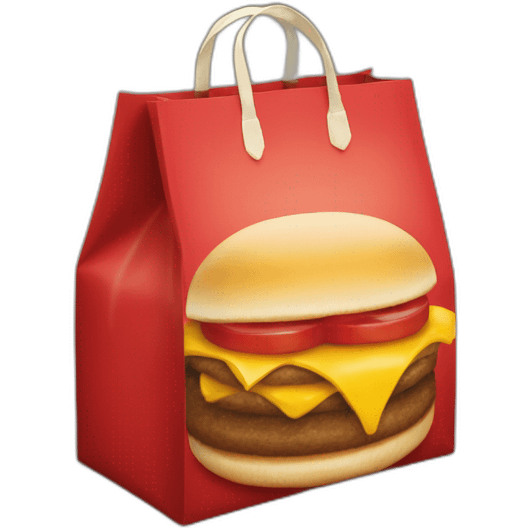 Mcdonald’s bag emoji