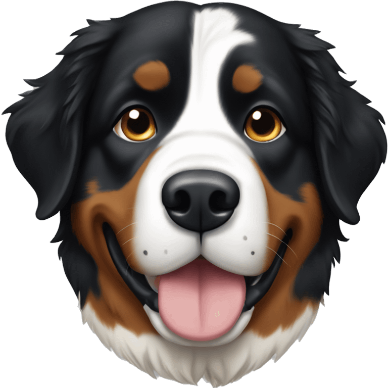 Bernese mountain dog emoji