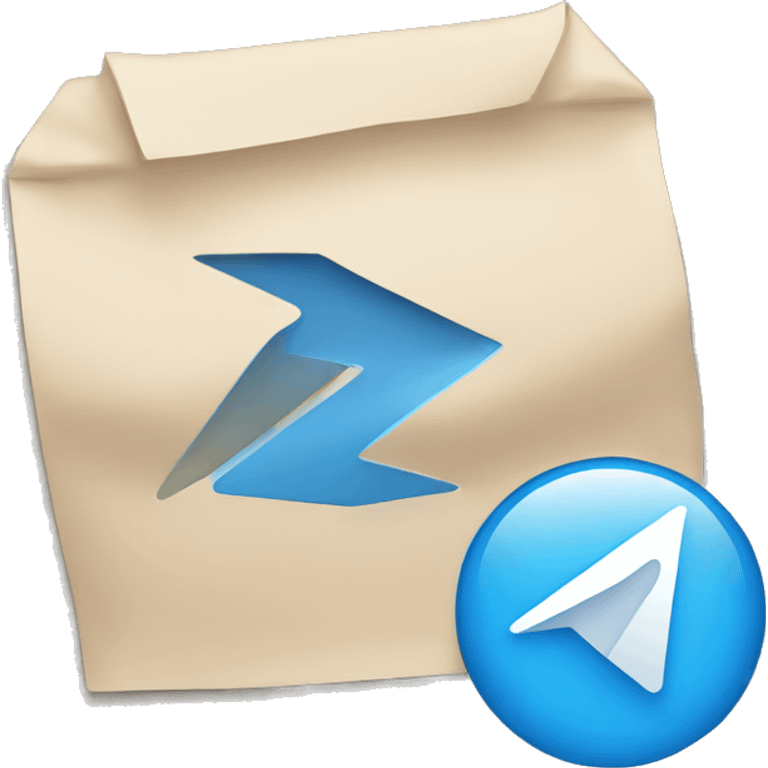 telegram logo emoji