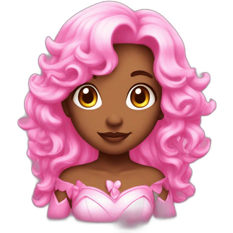 Cute Pink magical girl emoji