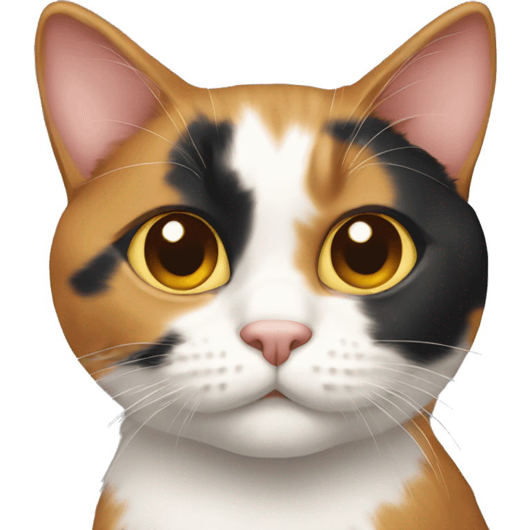 Calico cat emoji