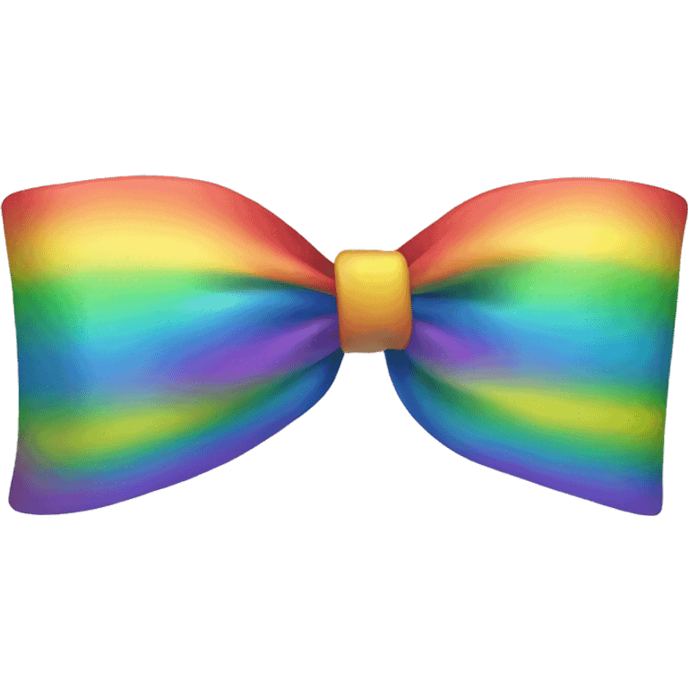 Rainbow bow  emoji