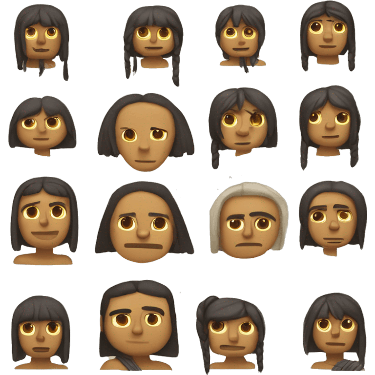 Mono de la linias de nasca emoji