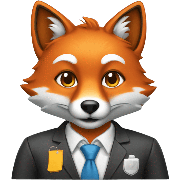  employee fox  emoji