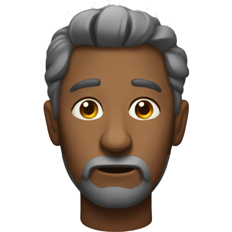 a weary man emoji