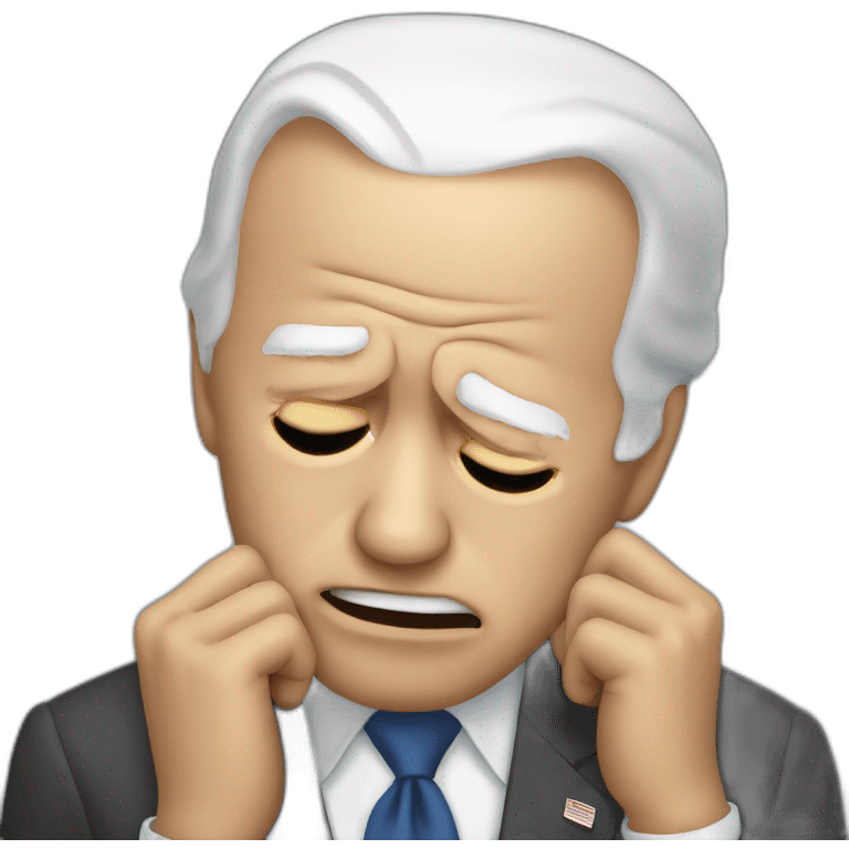 Biden Crying emoji