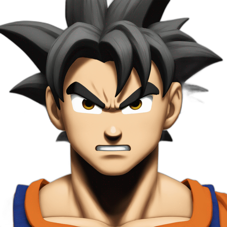 Sangoku dragon ball Z emoji