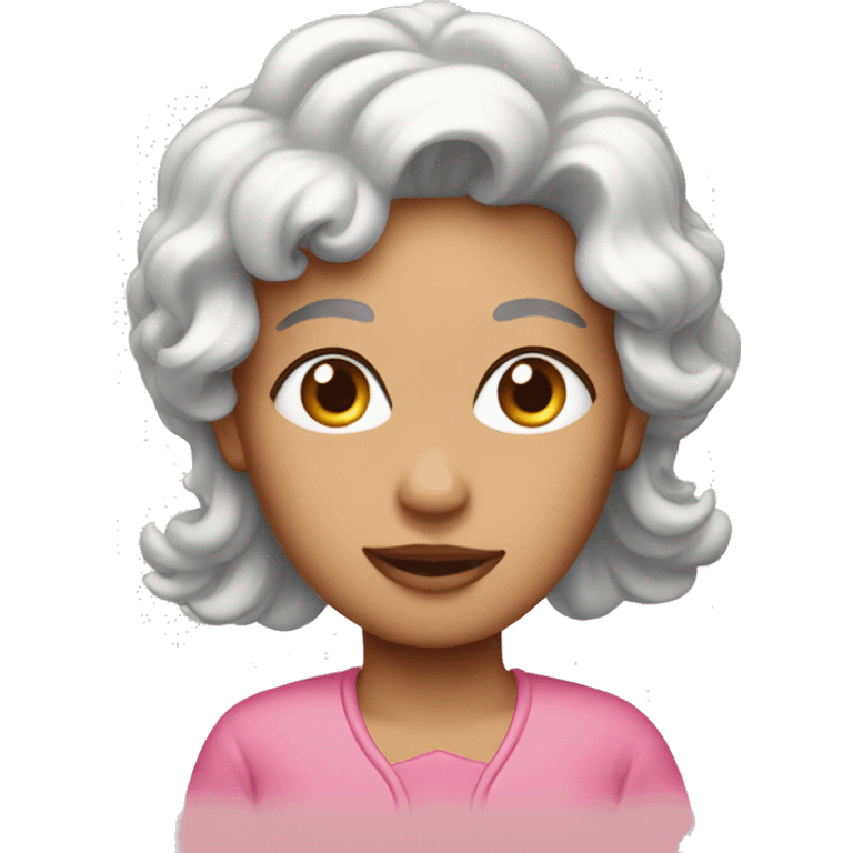 pink lady emoji