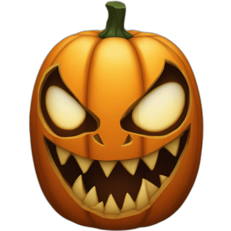 jack-o-lantern venom emoji