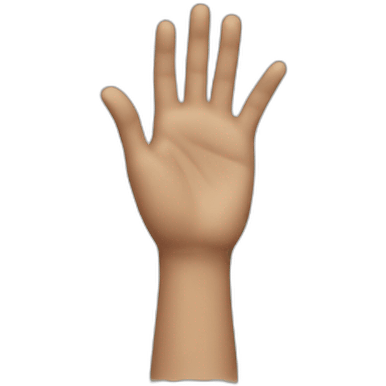 Selly wave hand emoji