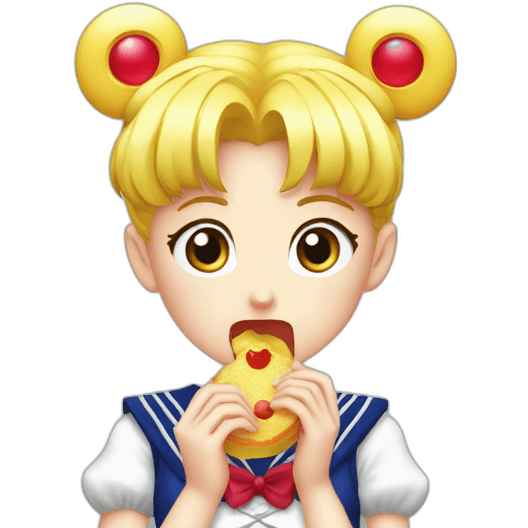 sailor-moon-eating emoji