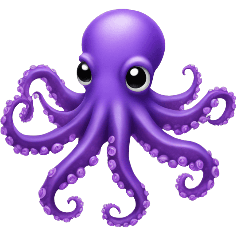 Sparking Purple octopus  emoji