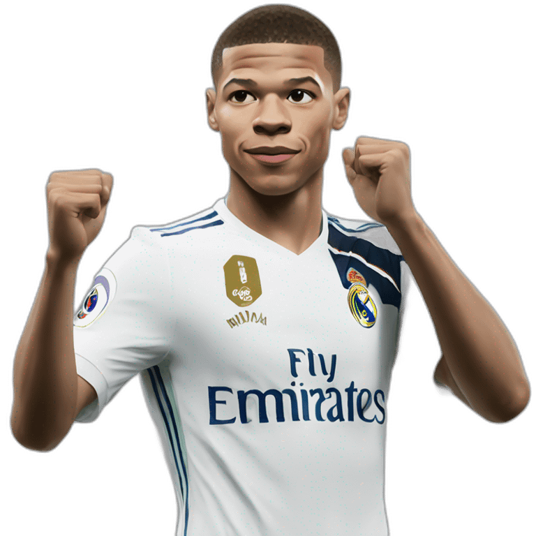 Kylian Mbappé au Réal Madrid emoji