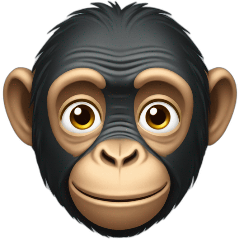 Chimpanzee emoji