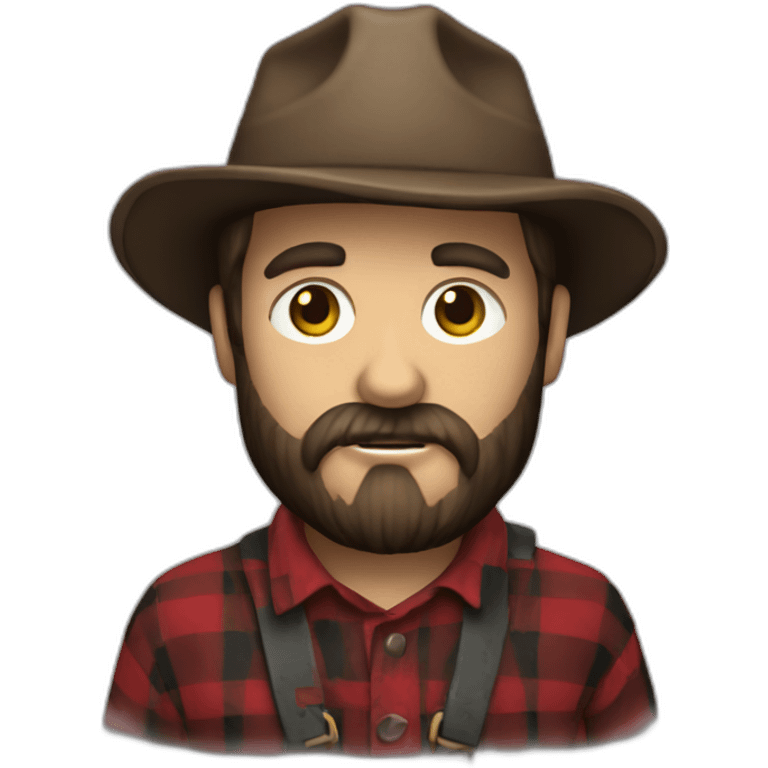 lumberjack from harry potter universe noir emoji