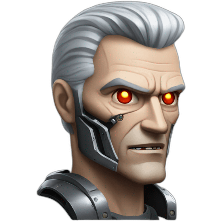 T800 robot witcher emoji