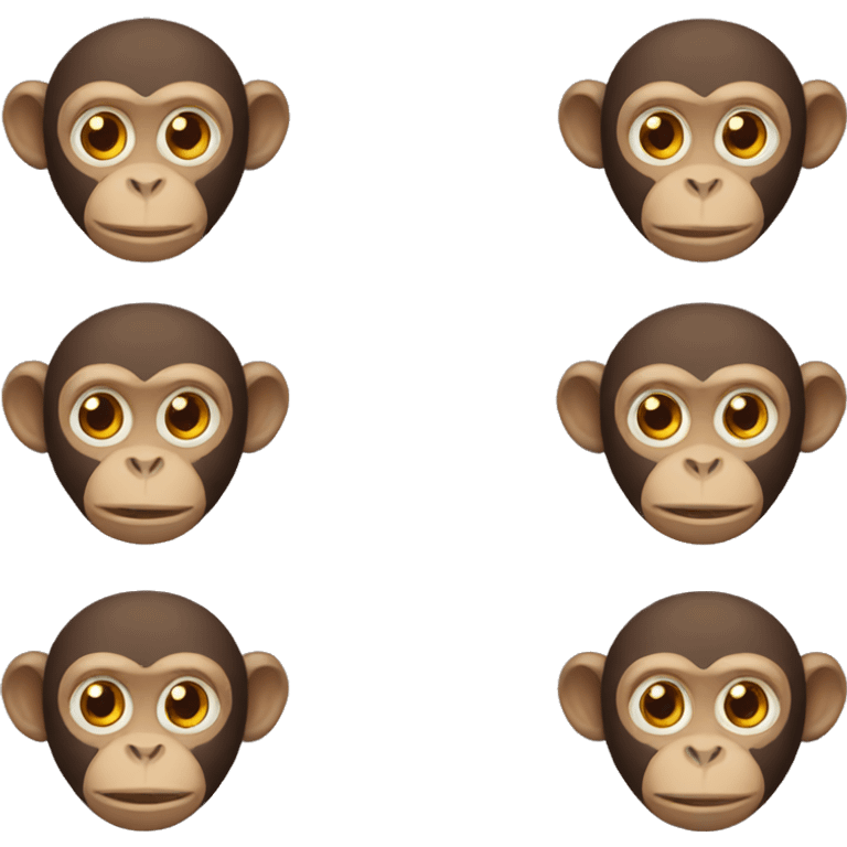 2 monkeys emoji