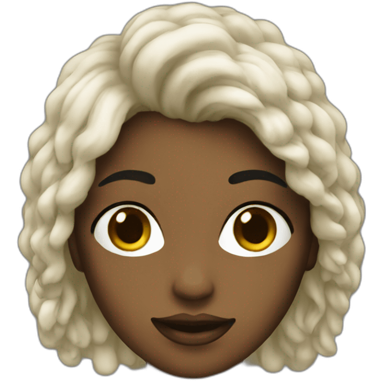 women black hear emoji