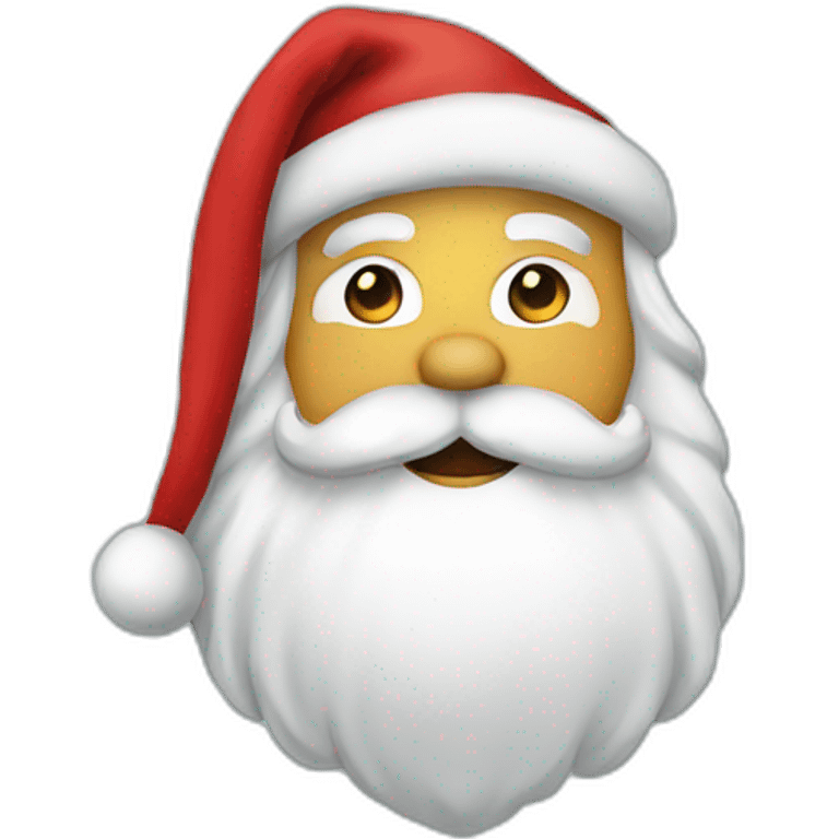 Santa for Christmas  emoji