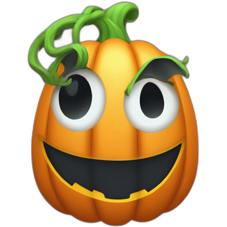 Le logo Discord.gg avec un style halloween emoji