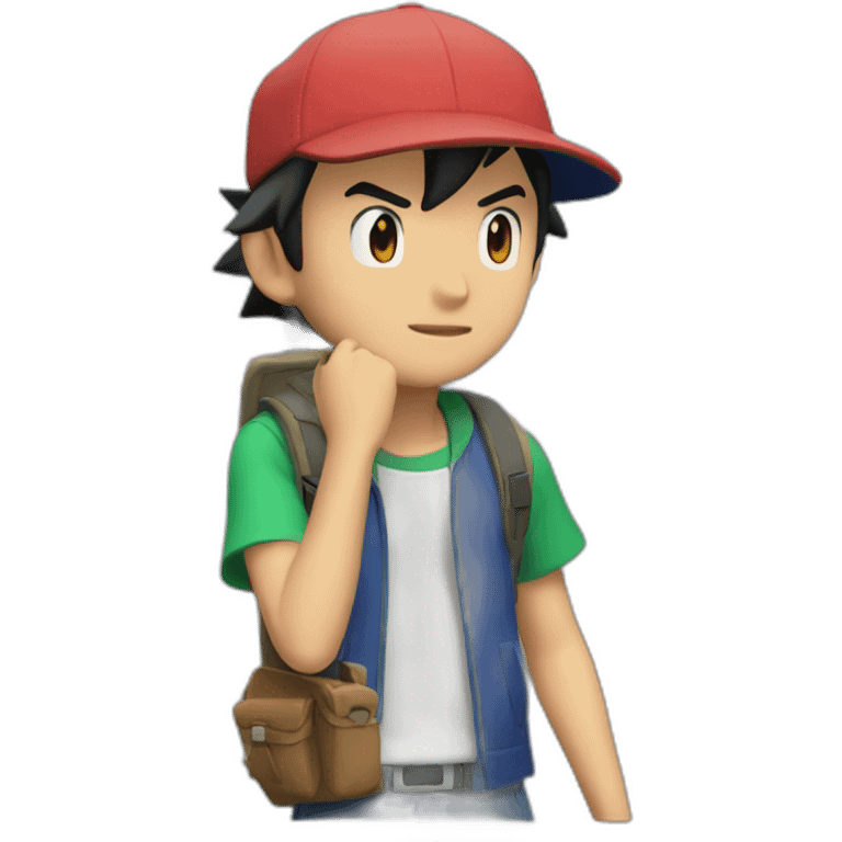 ash ketchum emoji