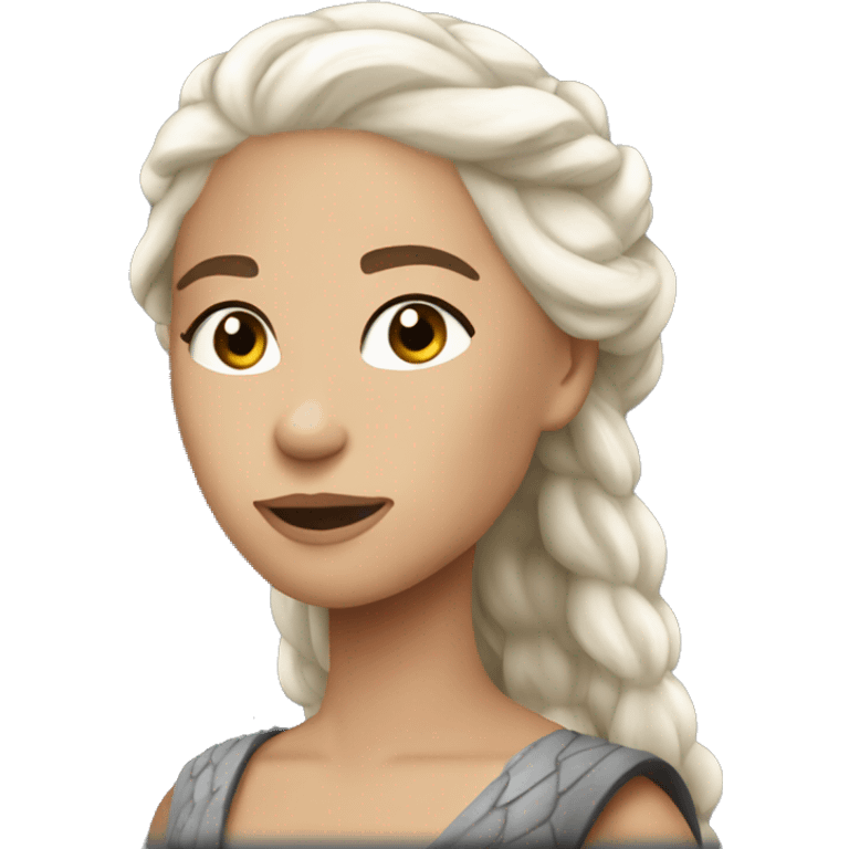 daenerys targaryen black color emoji