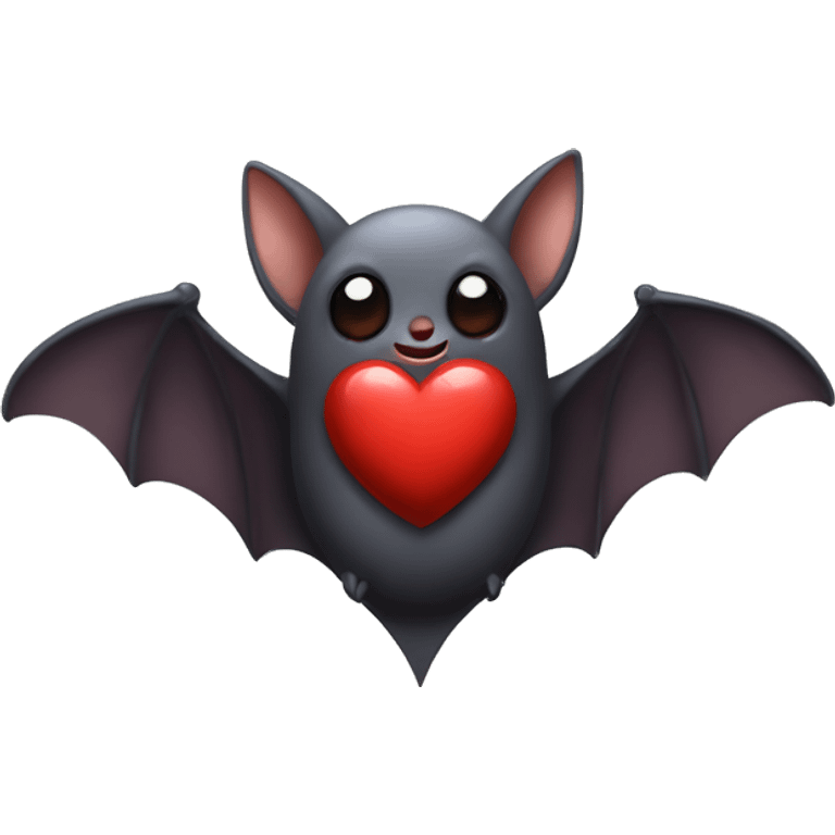 bat with a heart emoji